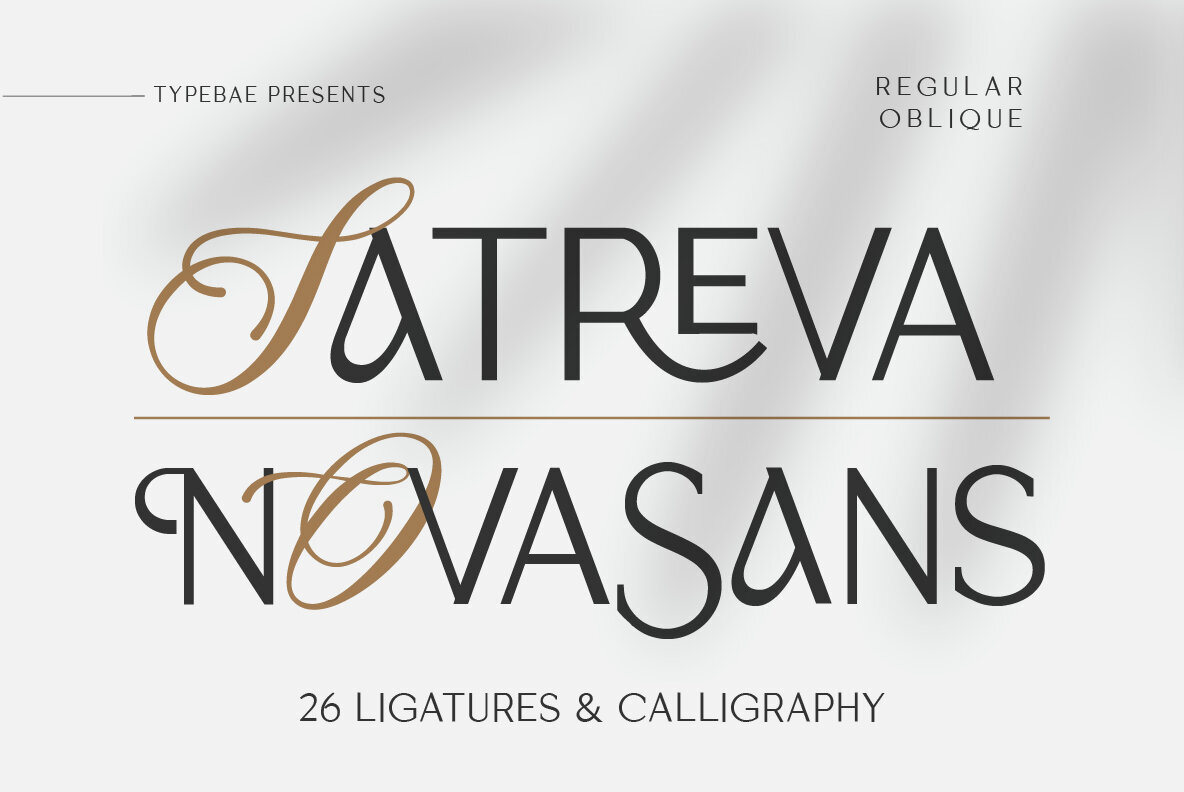 Enter the World of Timeless Elegance with Satreva Nova Sans