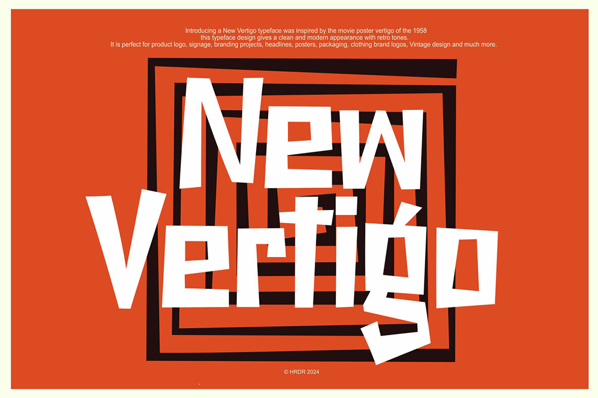 New Vertigo Font