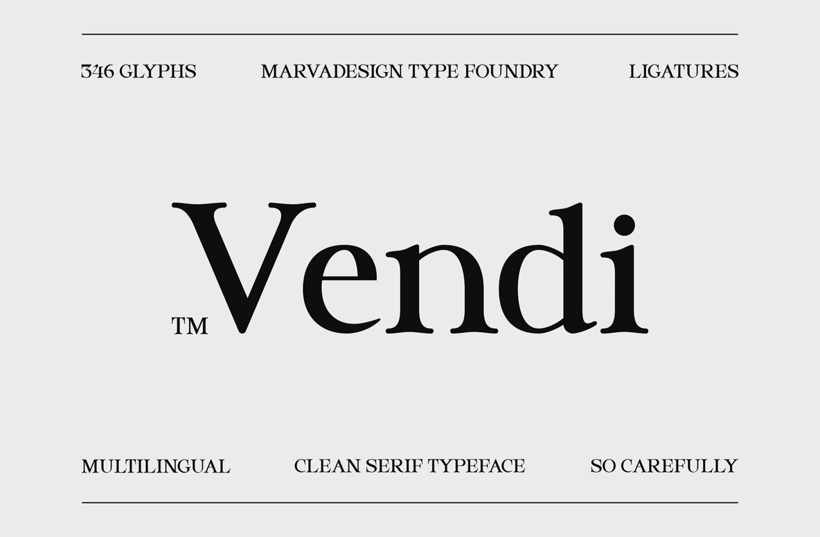 Vendi Font