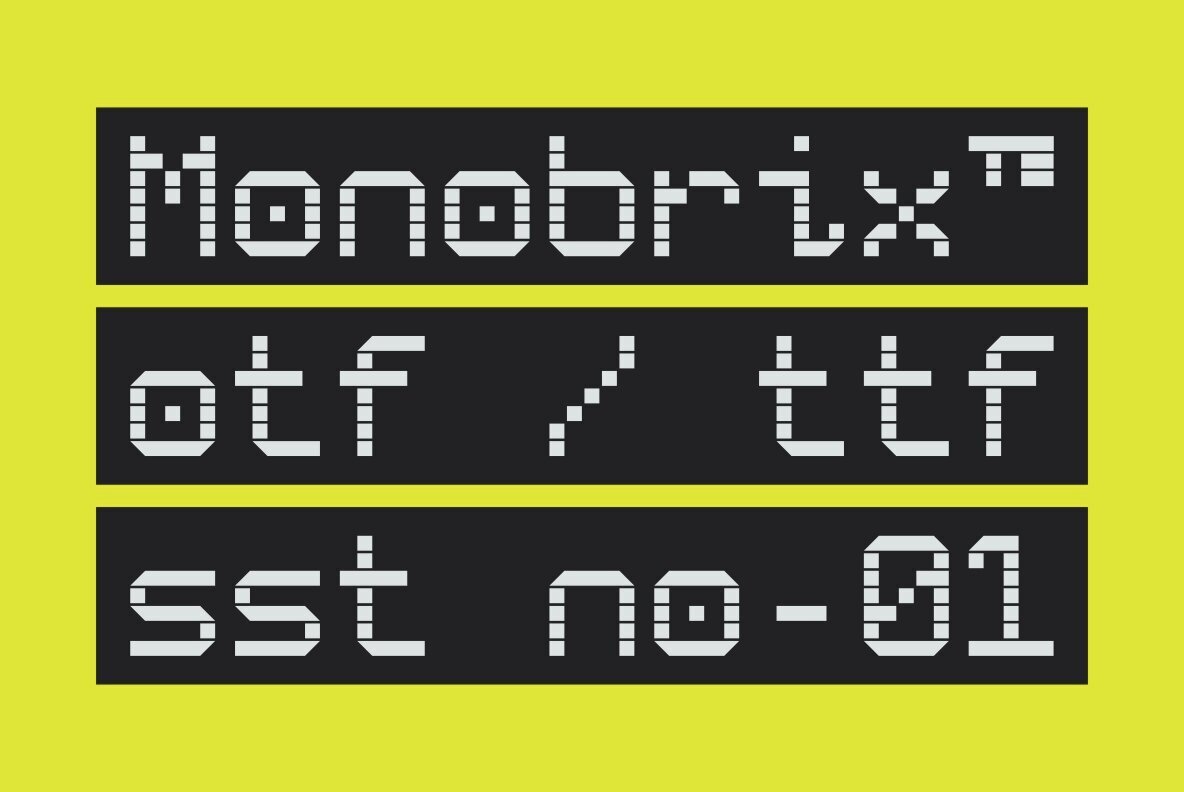 Monobrix Font