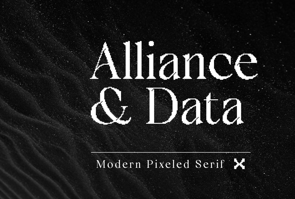 Alliance and Data Font