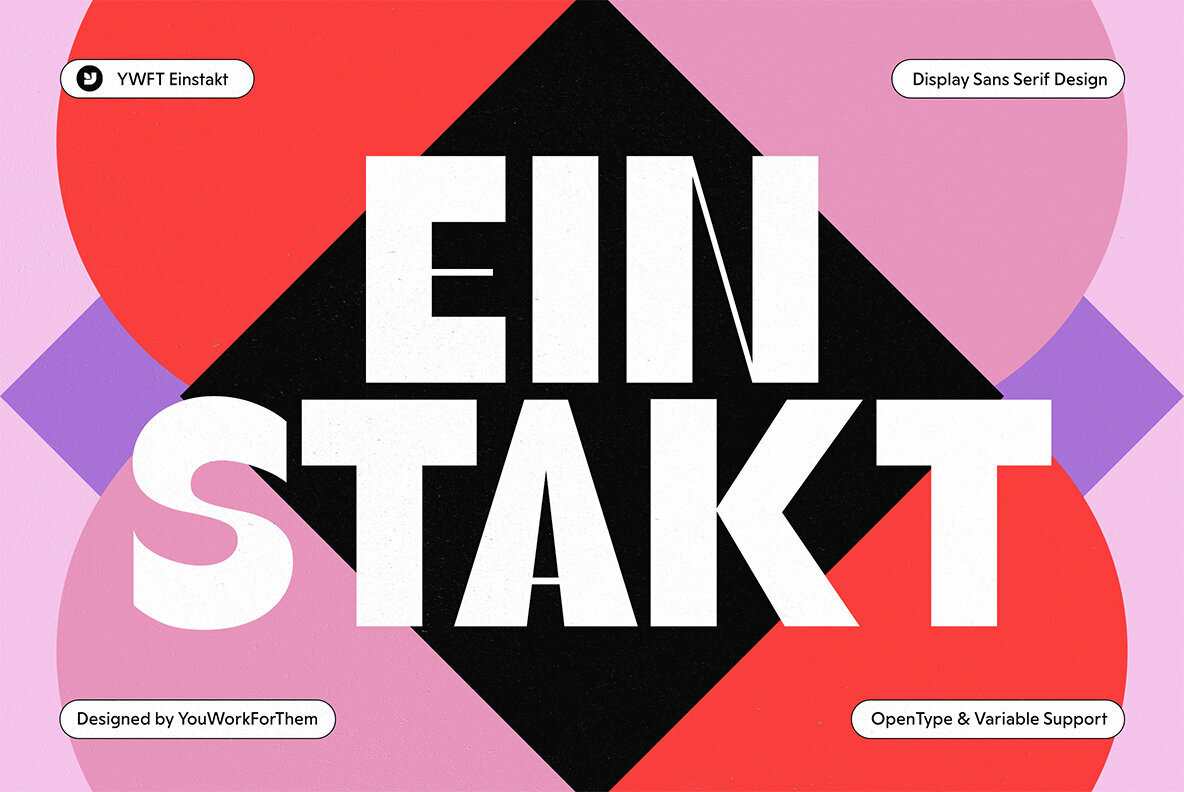 YWFT Einstakt Font