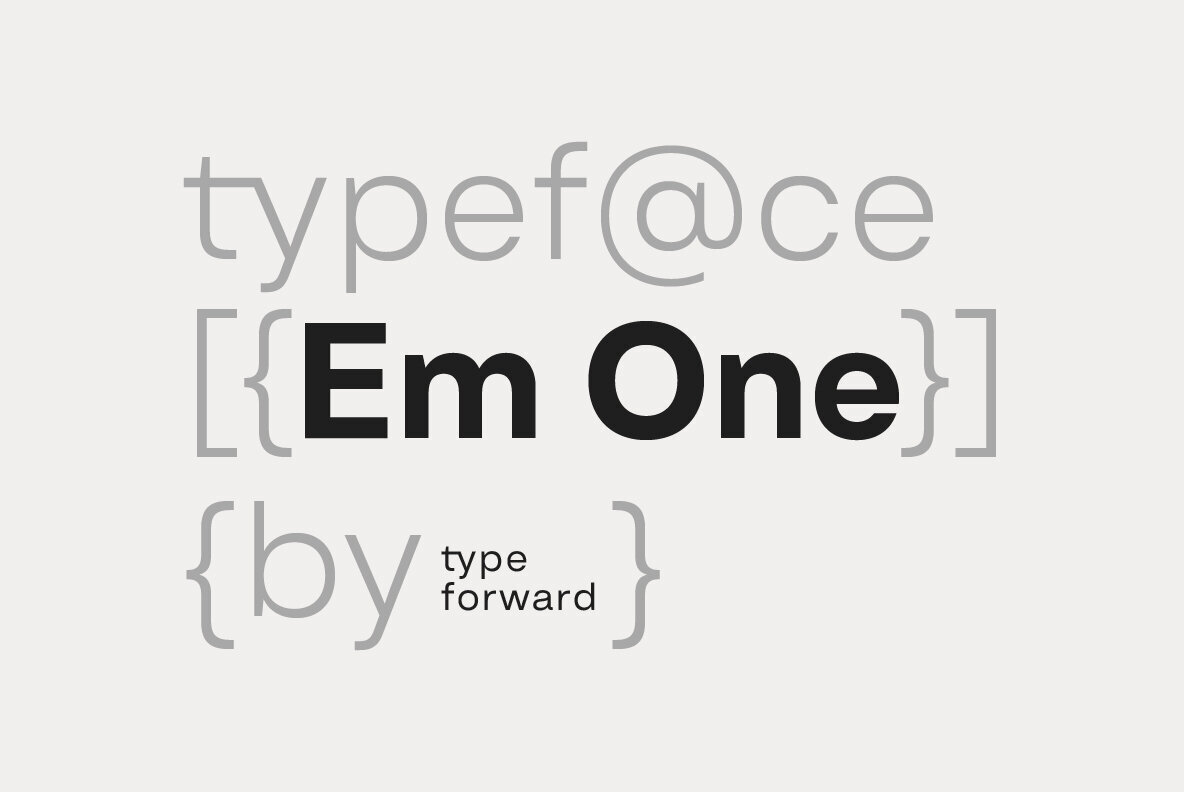 Em One Font