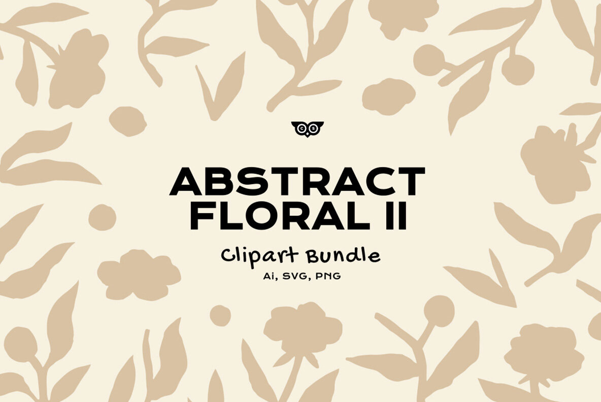 Download Abstract Floral II Clipart Bundle Graphics