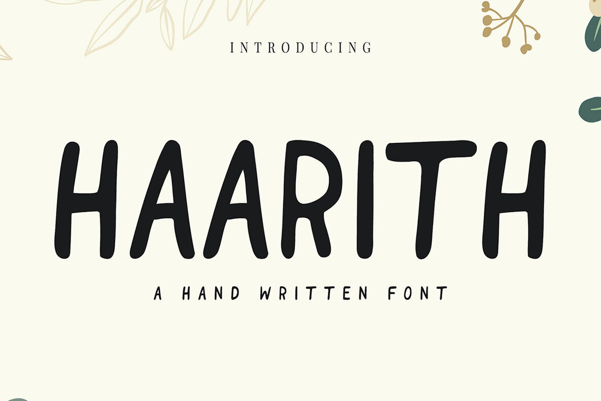 Haarith Font