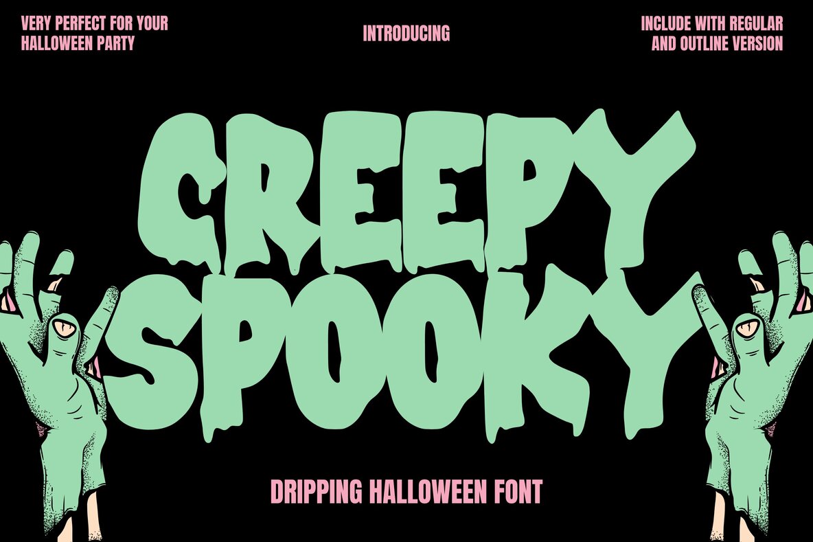 Creepy Spooky Font