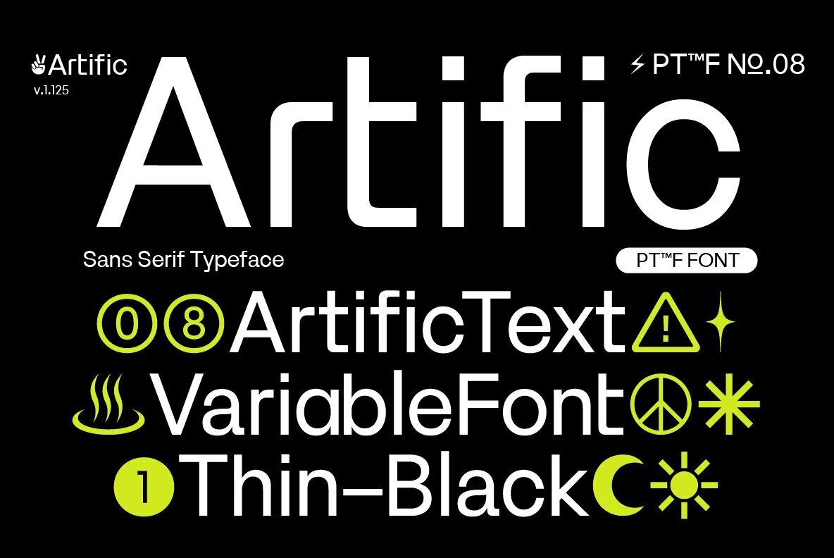 Artific Font