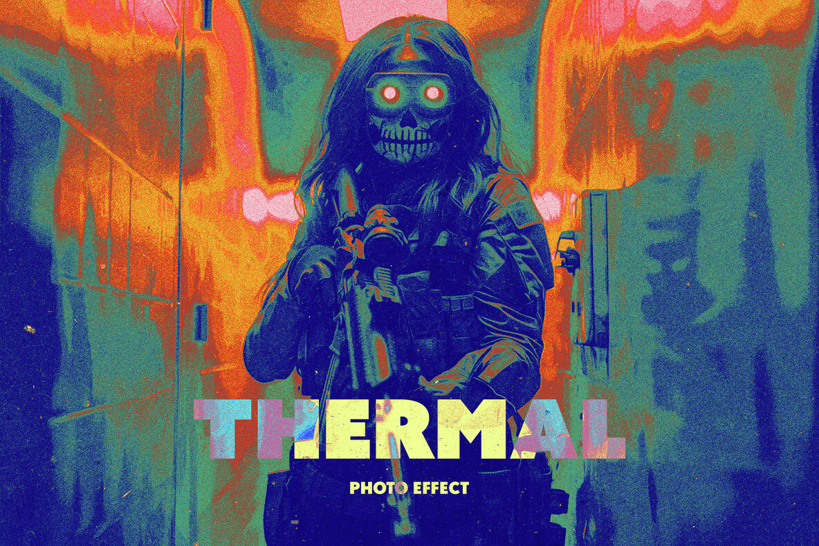 Download Thermal Photo Effect Graphics