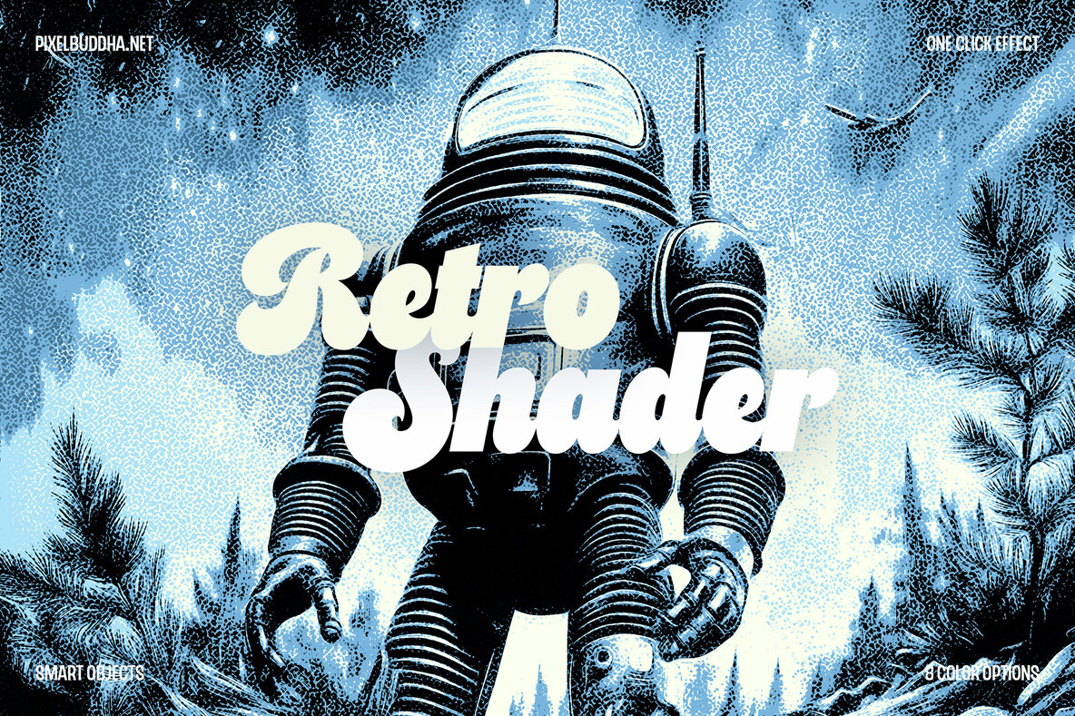 Download Retro Shader Photo Effect Graphics