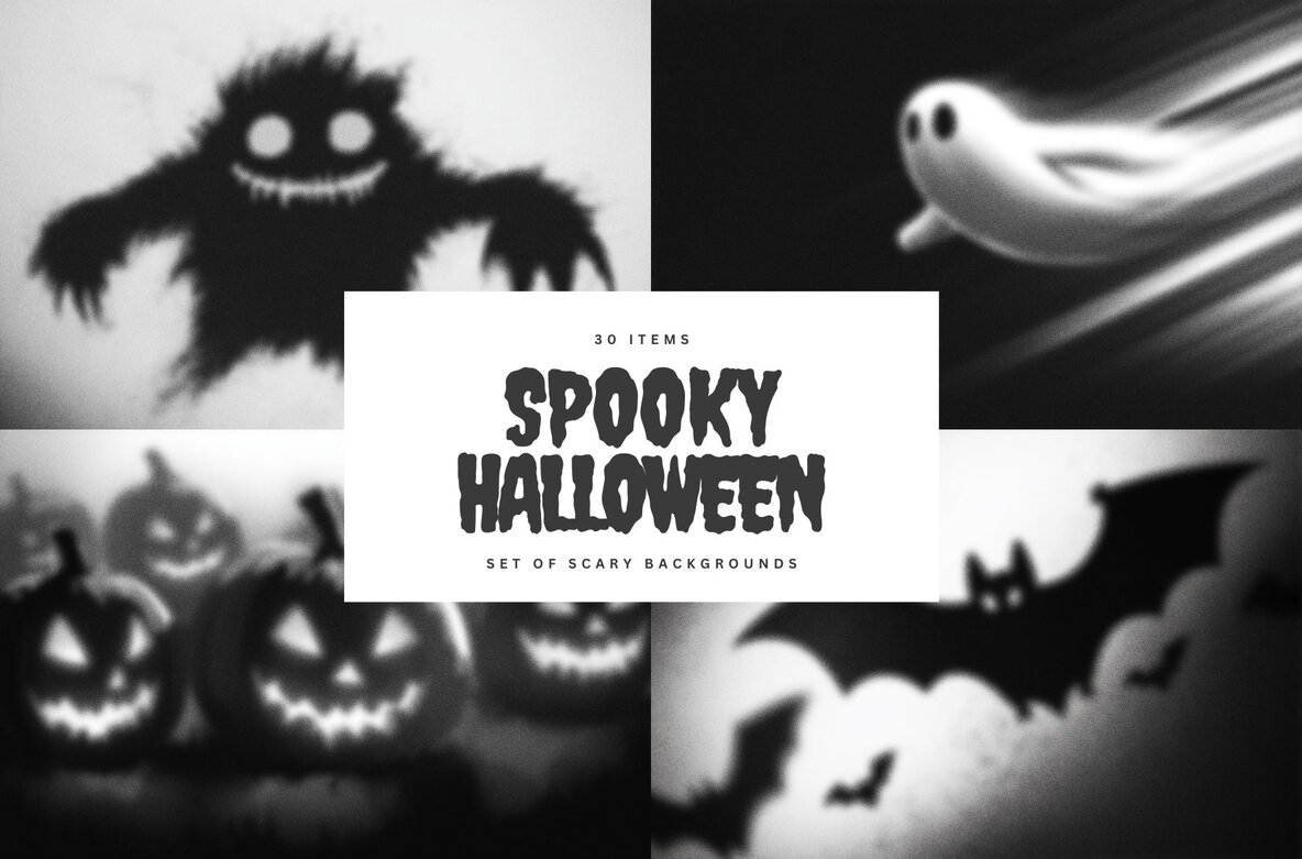 Download 30 Spooky Halloween Backgrounds Graphics