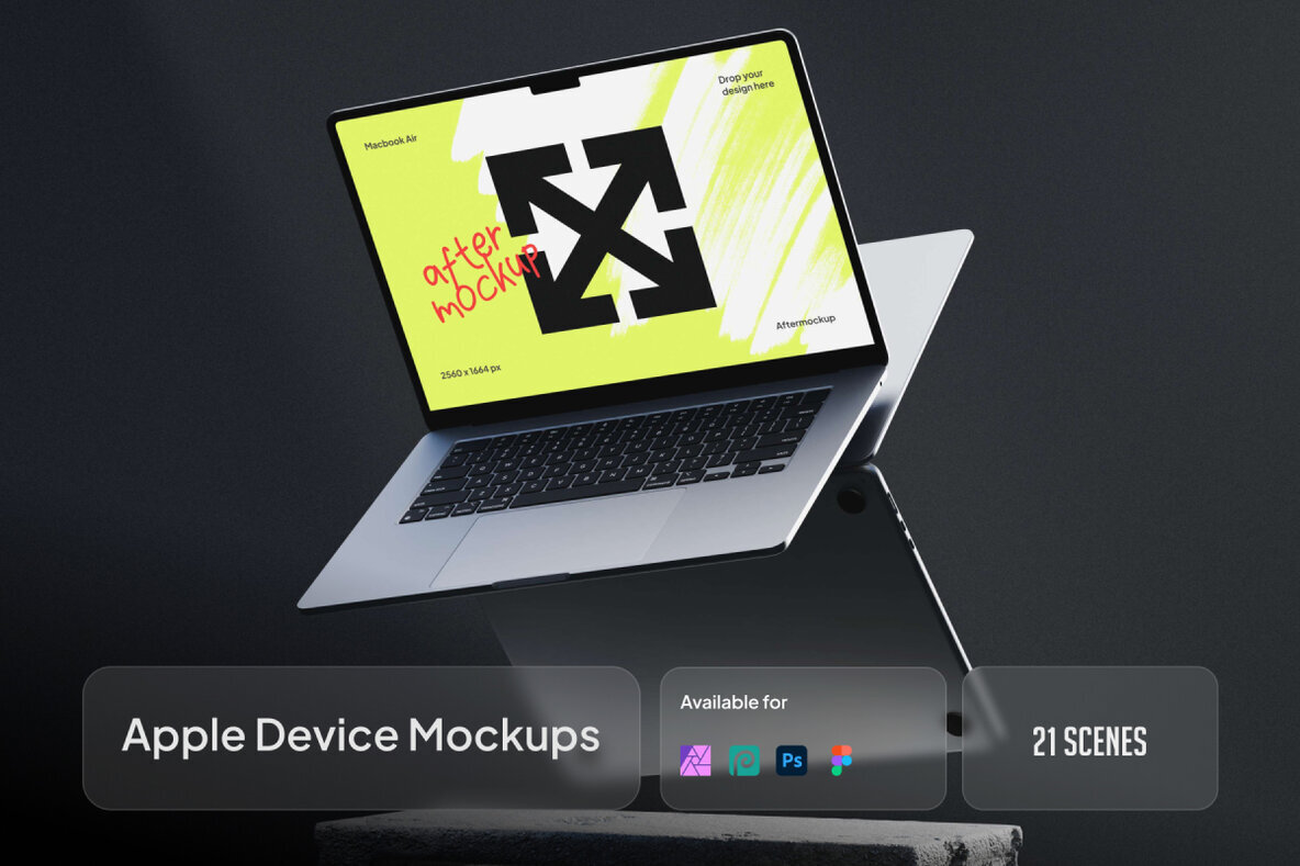 Download Apple Devices Mockups Yunda Graphics