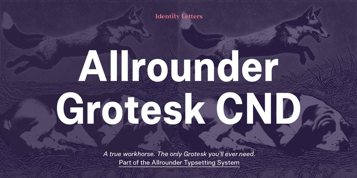 Allrounder Grotesk Condensed Font