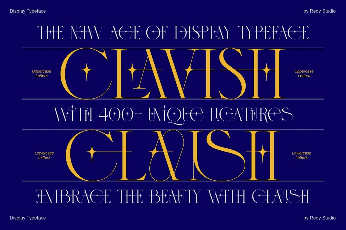 Clavish Font