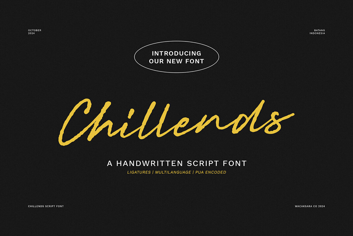 Chillends Font