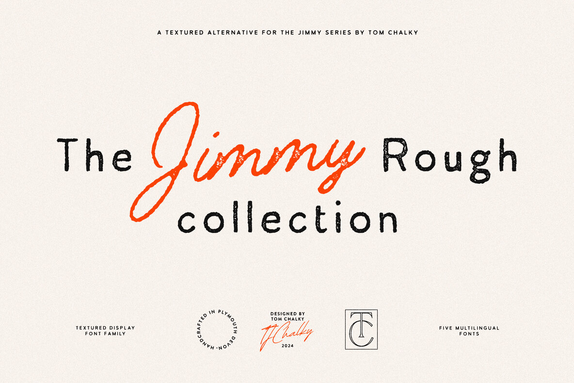 TC Jimmy Rough Font