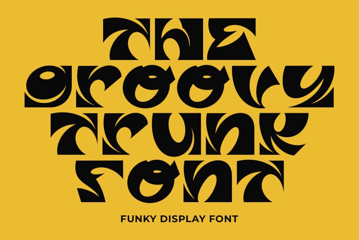 Groovy Trunk Font