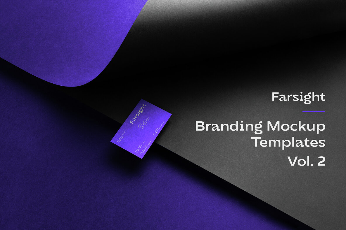 Download Farsight Branding Mockups Kit v. 2 Graphics