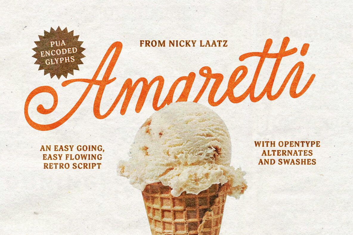 Amaretti Script Font