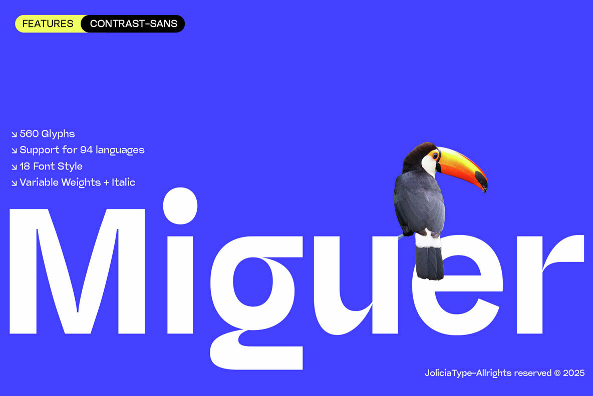 Miguer Sans Font