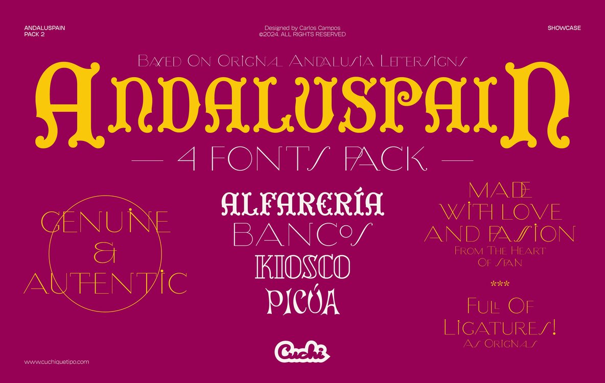 Andaluspain 2 Font