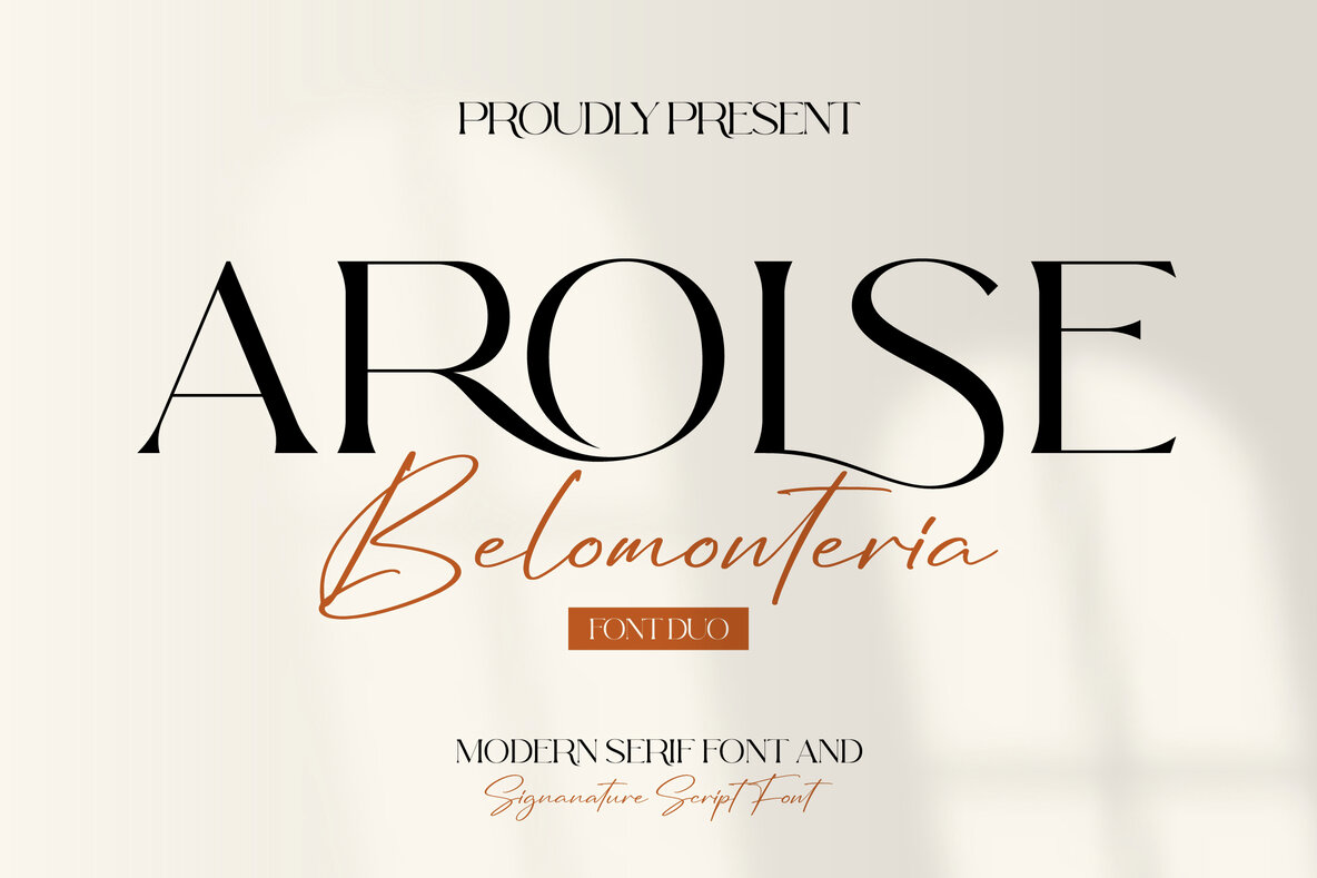 Arolse Belmonteria Font