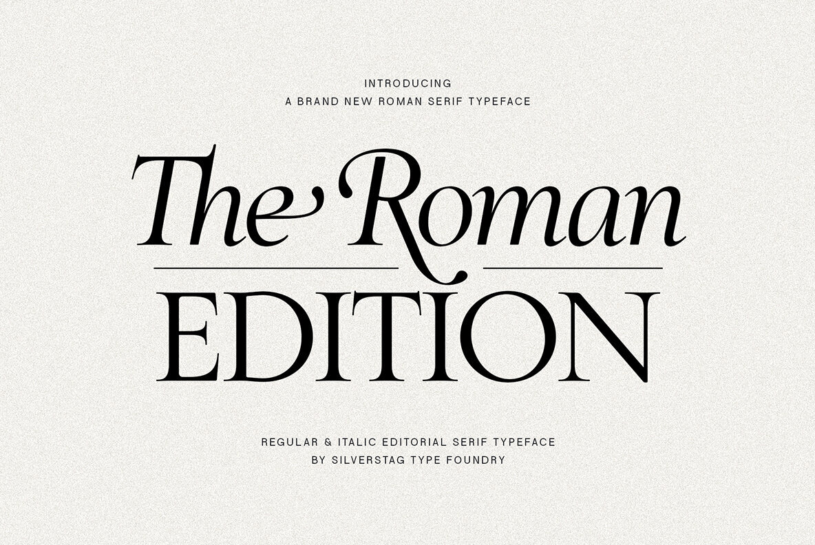 SLTF The Roman Edition Font