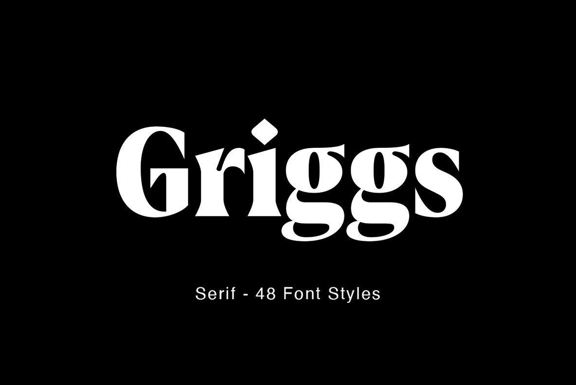 Griggs Serif Font