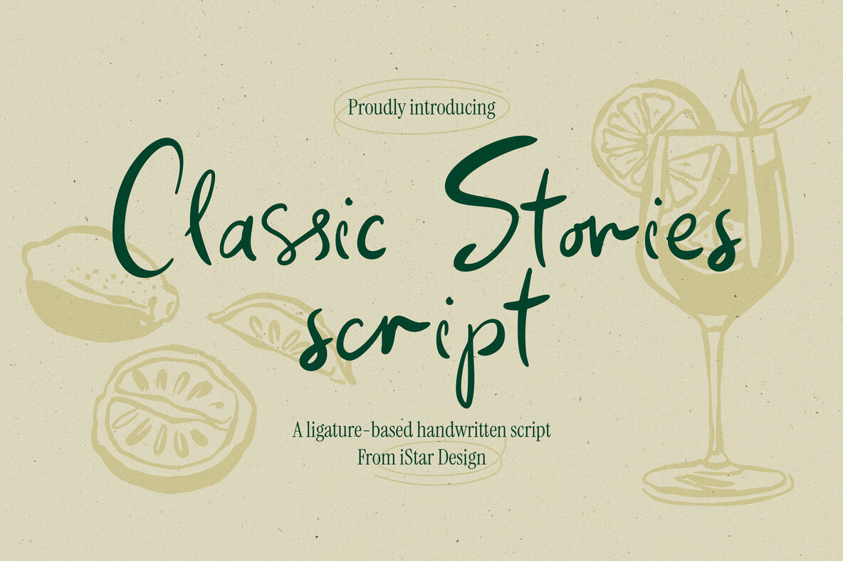 Classic Stories Font - Image 1